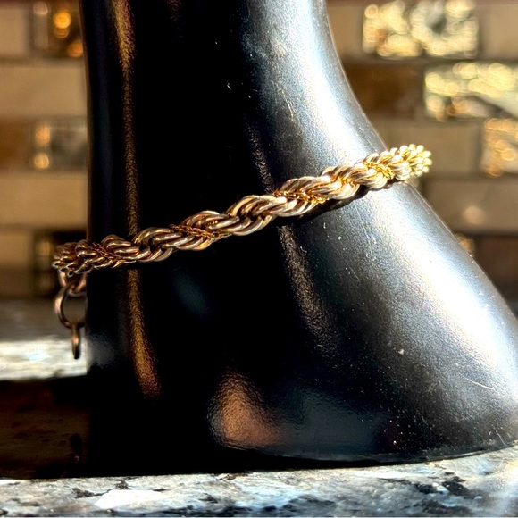 925 | 14K Rope Bracelet - Picture 3 of 3